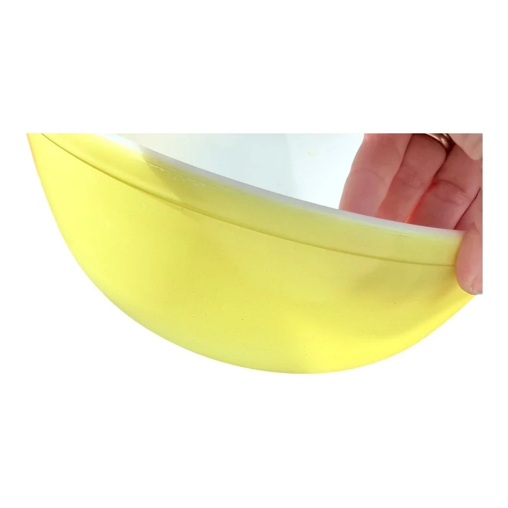Pyrex Mixing Bowls Set of 3 Primary Colors Red Yellow‎ Green Nesting Milk Glass